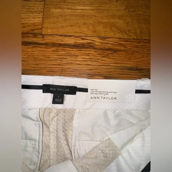 Ann Taylor beige Size 4 Dress pants. - Picture 2 of 4